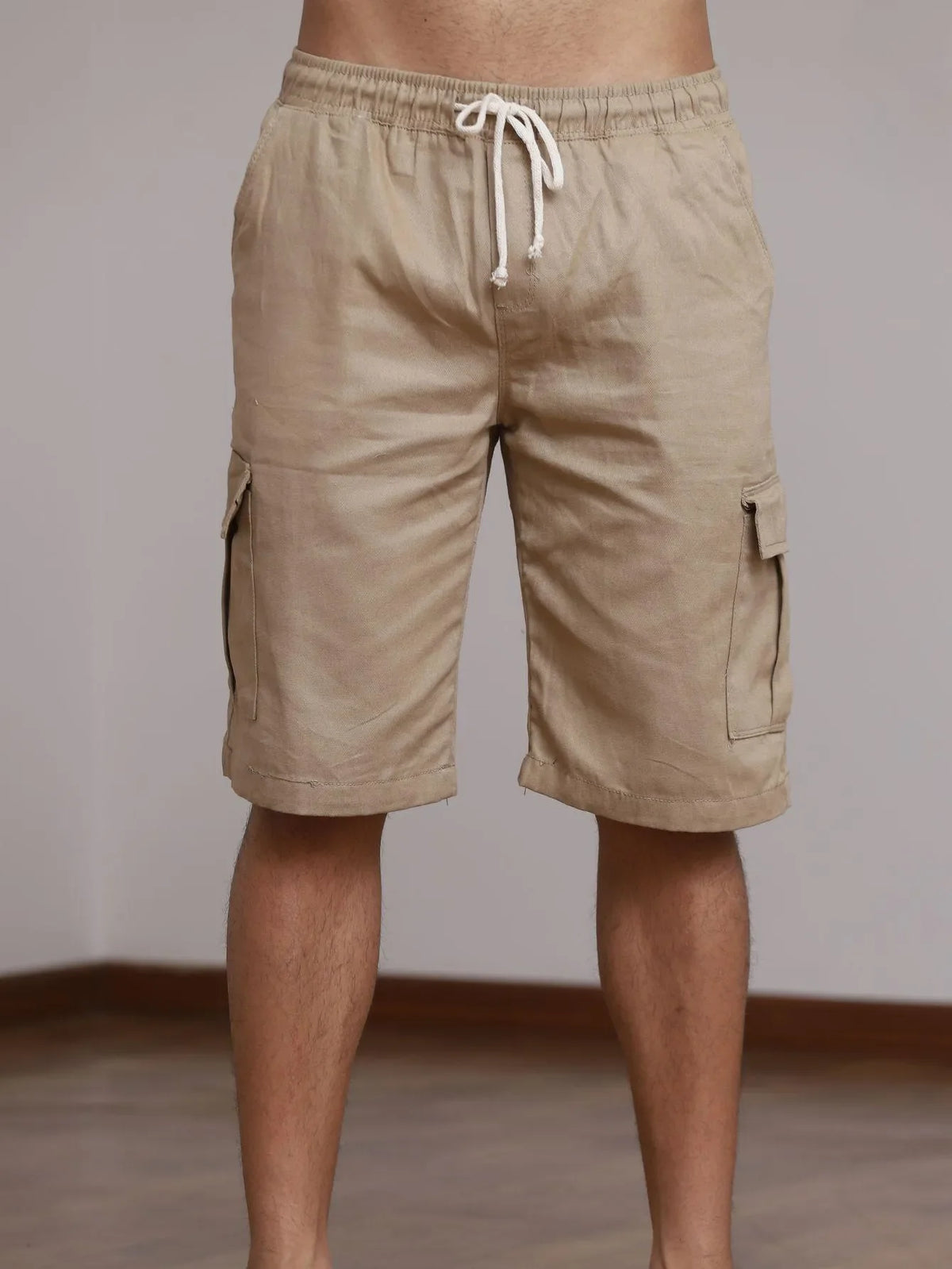 Bermuda Cargo Larga Masculina Streetwear 6 Bolsos