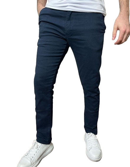 Calça alfaiataria sarja masculina esporte fino