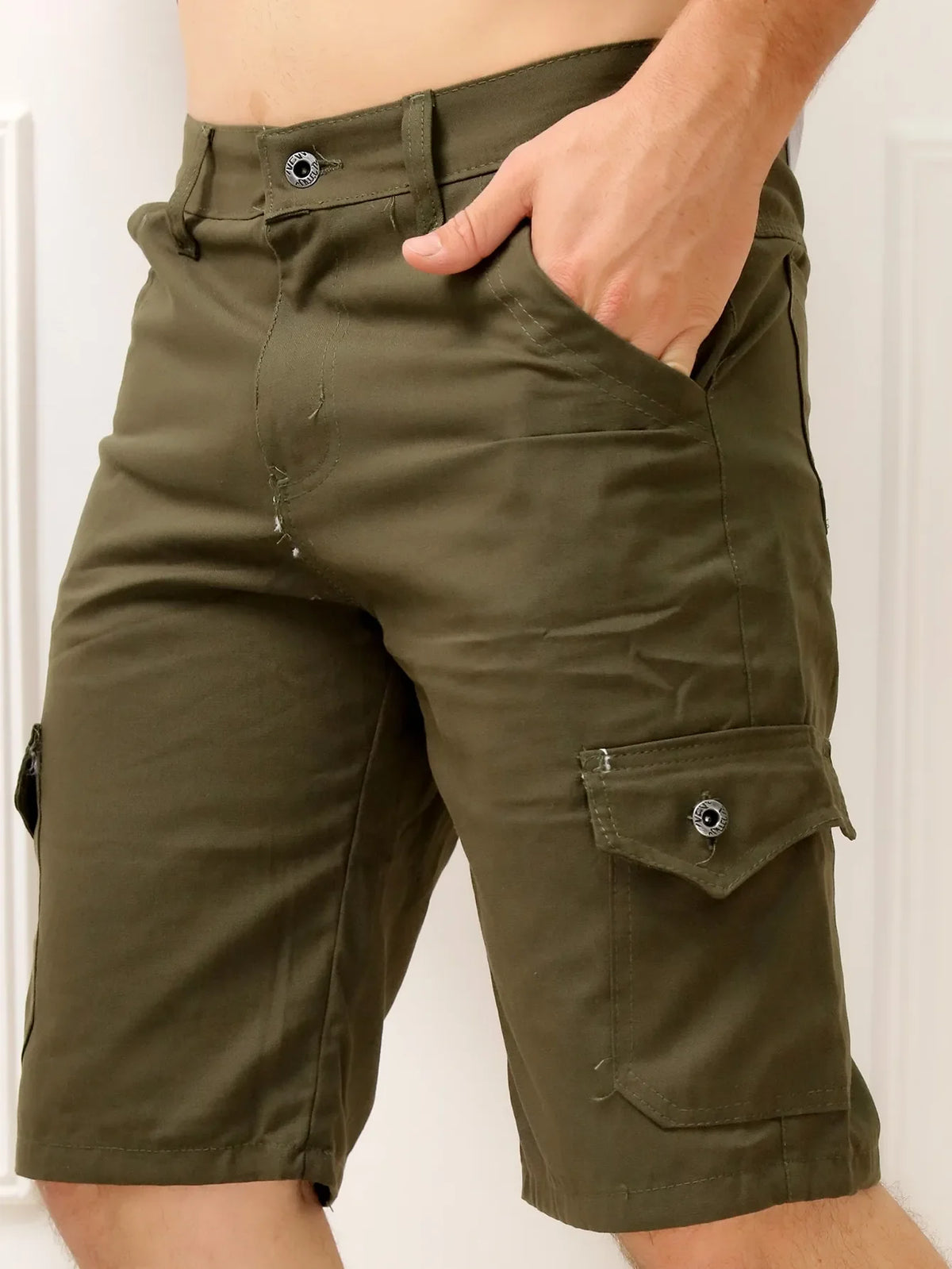 Bermuda cargo sarja masculina