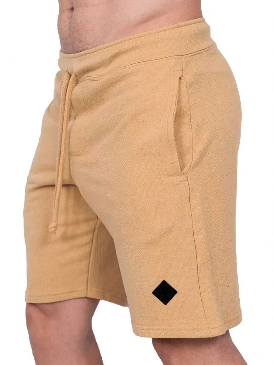 Bermuda Moletom Masculina 100% Algodão Texturizado