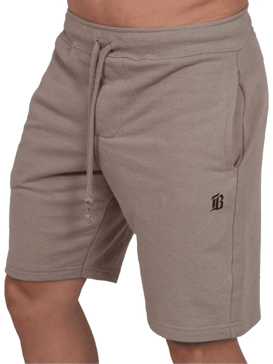 Bermuda Moletom Masculina 100% Algodão Texturizado